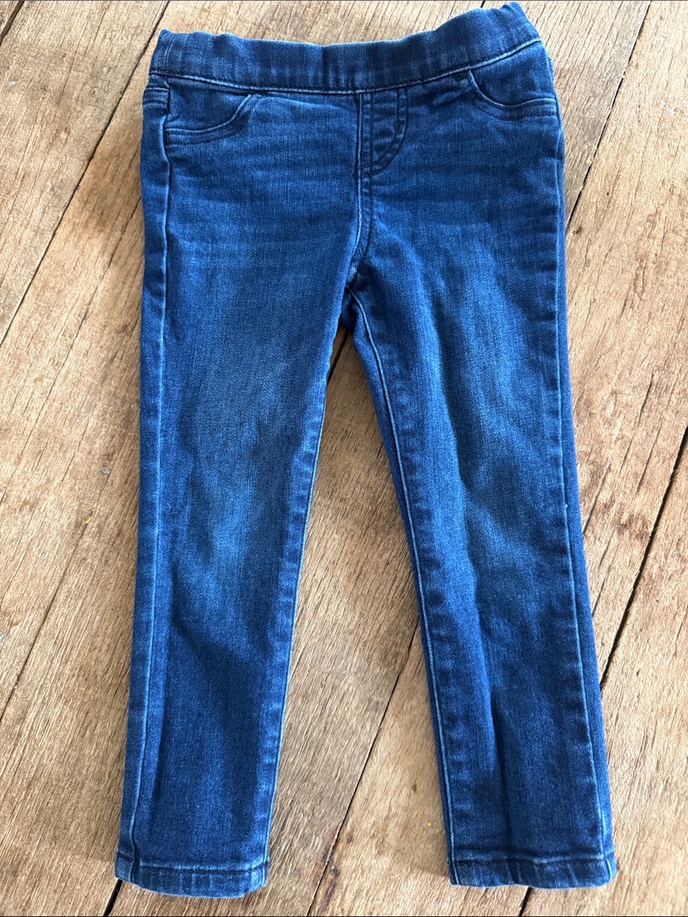 Vineyard Vines Navy Denim Jegging with Pink Logo